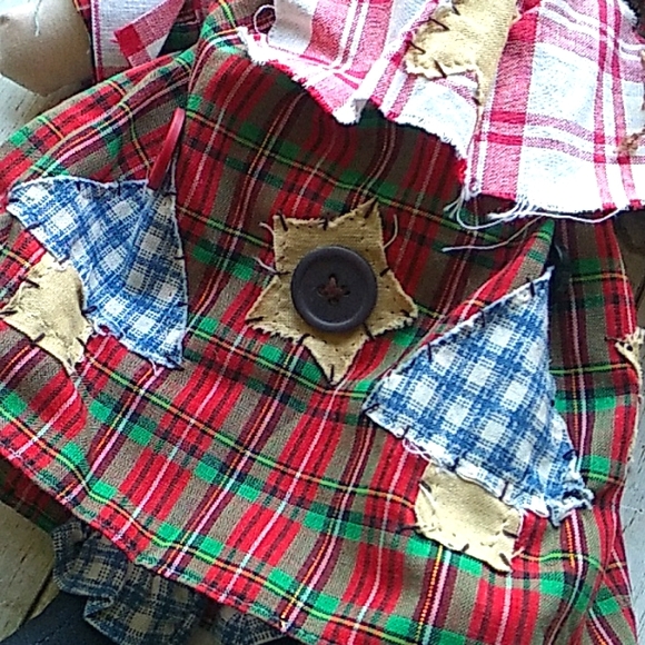 Primitive Farmhouse Country Raggedy Ann Doll - Picture 7 of 7